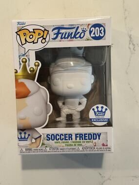 Funko Pop! Soccer Freddy #203 Funko Shop Exclusive DIY New #3